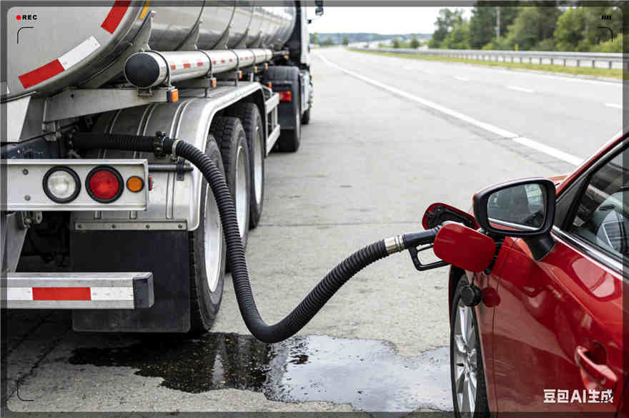 章丘区汽车救援送水案例